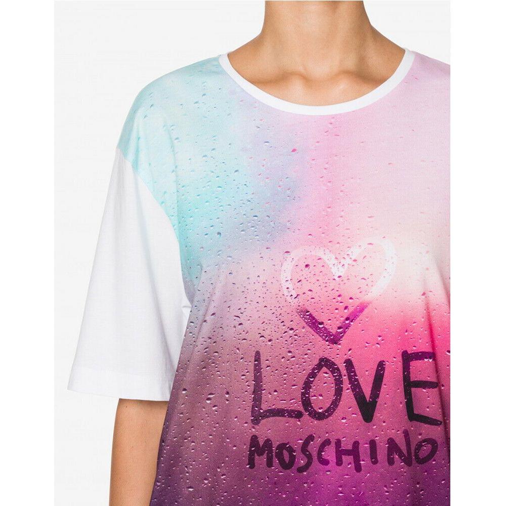 Love Moschino Chic Love Moschino Iconic Front Tee chic-love-moschino-iconic-front-tee
