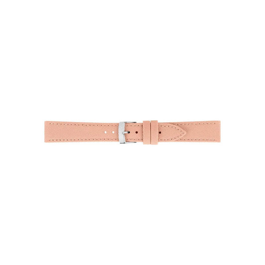 MORELLATO leather watch strap in beige, model A01X5446D25087CR16, made in Italy, featuring a silver buckle.
