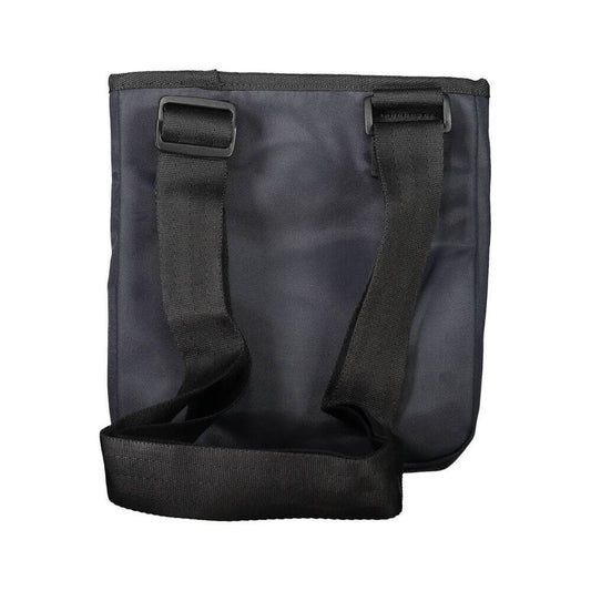 Tommy Hilfiger blue men's shoulder bag with adjustable strap and zip closure, designed for practicality and style.