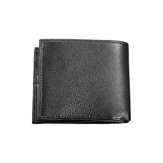 Tommy Hilfiger | Black Leather Wallet| McRichard Designer Brands   