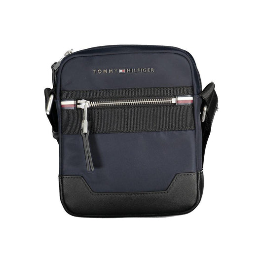 Tommy Hilfiger | Blue Polyester Shoulder Bag| McRichard Designer Brands   