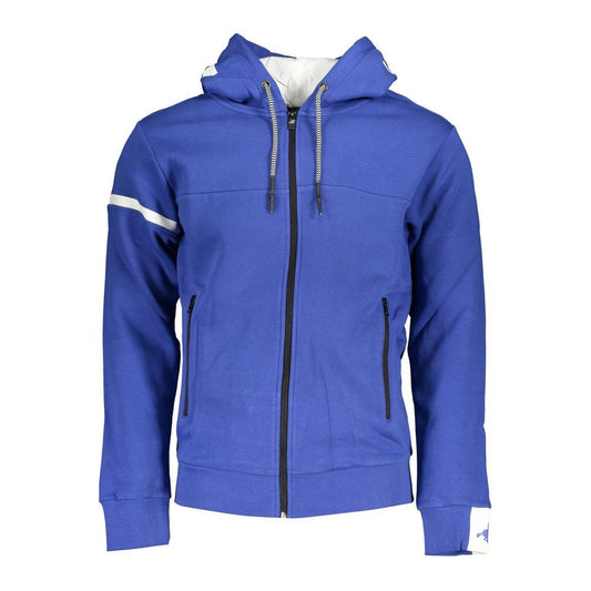 U.S. Grand Polo Classic Blue Hooded Fleece Sweatshirt classic-blue-hooded-fleece-sweatshirt