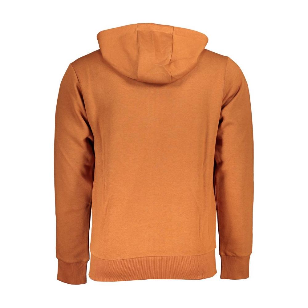 U.S. Grand Polo Classic Hooded Zip Sweatshirt in Brown classic-hooded-zip-sweatshirt-in-brown