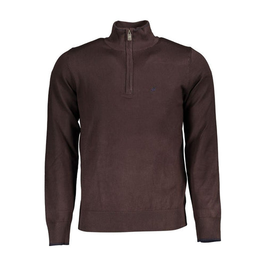 U.S. Grand Polo Elegant Half Zip Sweater with Embroidery elegant-half-zip-sweater-with-embroidery