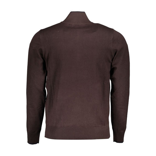 U.S. Grand Polo Elegant Half Zip Sweater with Embroidery elegant-half-zip-sweater-with-embroidery