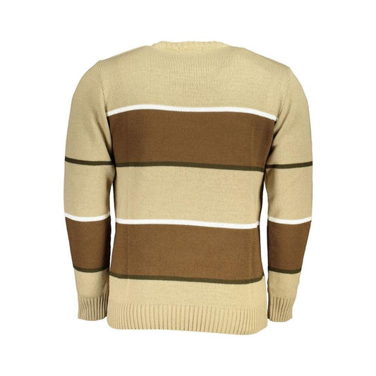 U.S. Grand Polo Beige Fabric Sweater beige-fabric-sweater-3