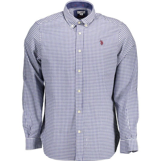 U.S. POLO ASSN. Elegant Light Blue Cotton Shirt for Men elegant-light-blue-cotton-shirt-for-men-1
