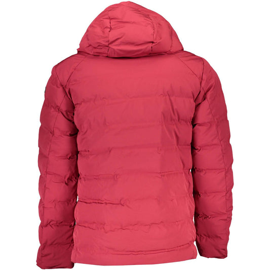 U.S. POLO ASSN. | Chic Pink Hooded Jacket with Contrasting Details| McRichard Designer Brands   