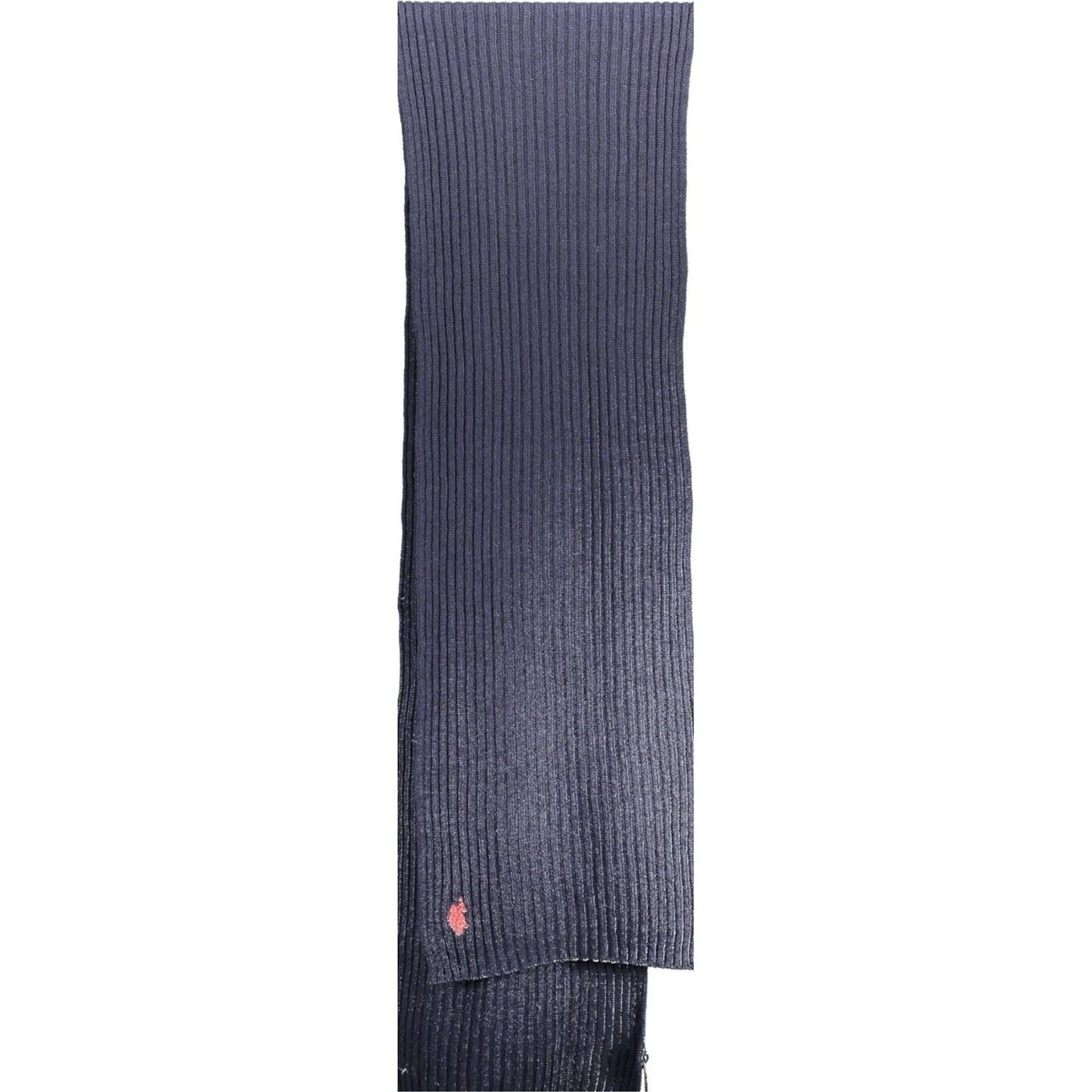 Elegant Embroidered Blue Scarf U.S. POLO ASSN.