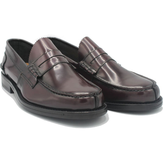Saxone of Scotland Elegant Bordeaux Calf Leather Loafers bordeaux-spazzolato-leather-mens-loafers-shoes 1000ABRBORDO2-c5b52456-dc0.jpg