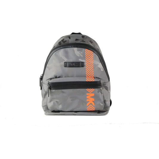 Michael Kors Kent Nylon Camouflage Print Neon Stripe Shoulder Backpack BookBag kent-nylon-camouflage-print-neon-stripe-shoulder-backpack-bookbag Backpack