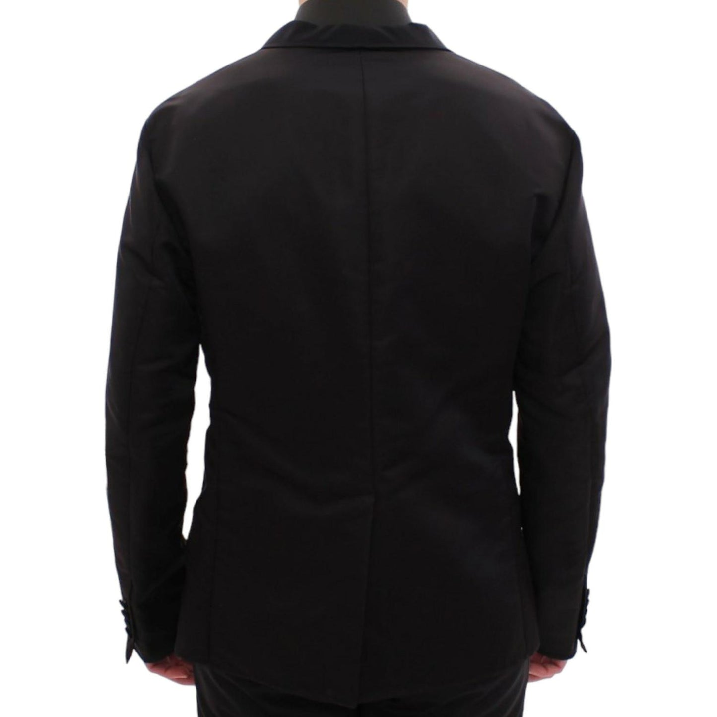 Dolce & Gabbana Elegant Black Silk Slim Fit Blazer black-silk-slim-fit-blazer-1 12884-black-silk-slim-fit-blazer-2-2-scaled-e4dfdfba-3ca.jpg