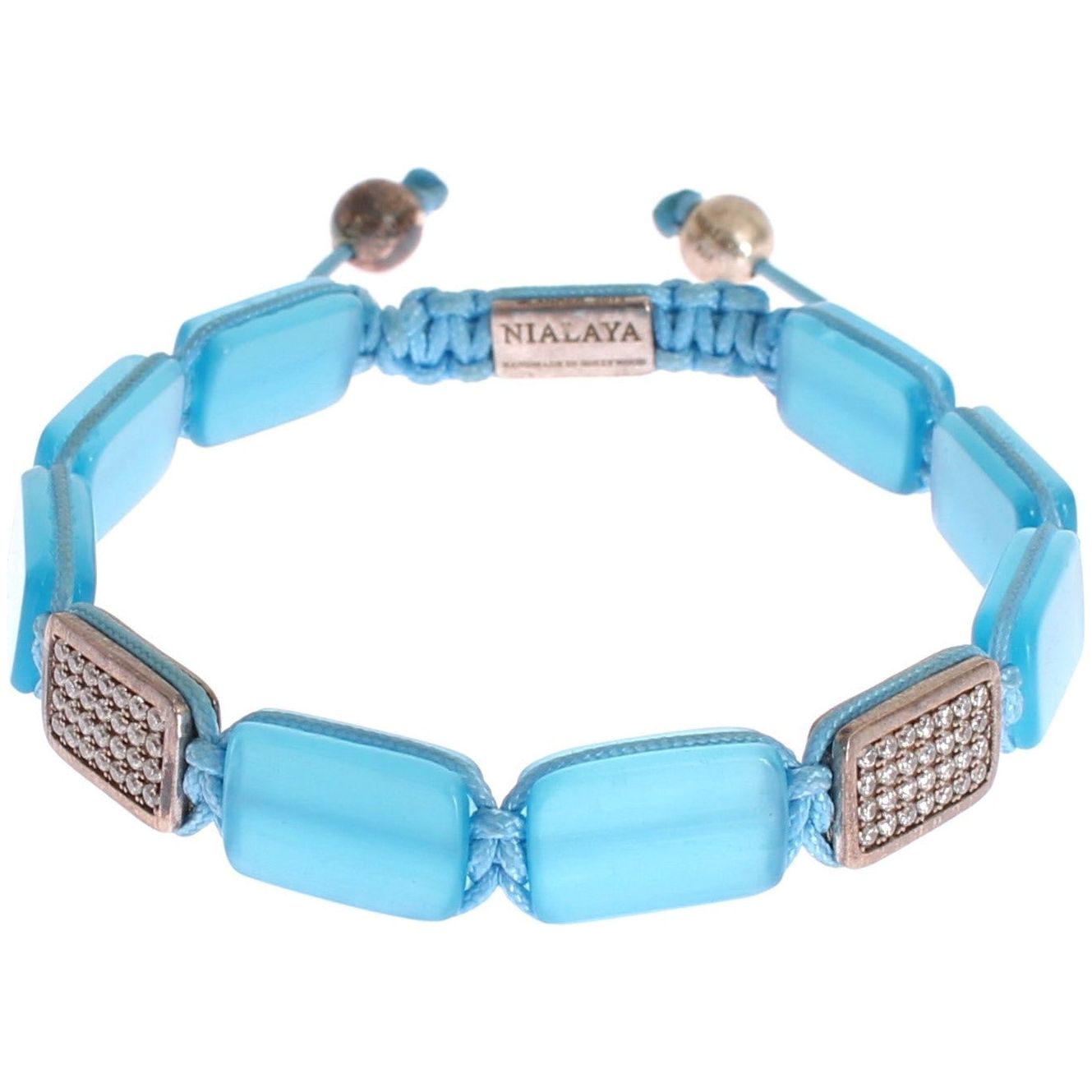 Bracelet Chic Nialaya Diamond & Opal Beaded Bracelet Nialaya