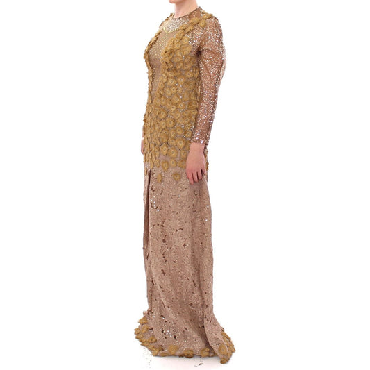 Lanre Da Silva Ajayi Exquisite Gold Lace Maxi Dress with Crystals gold-long-lace-maxi-crystal-dress 147753-gold-long-lace-maxi-crystal-dress-1.jpg
