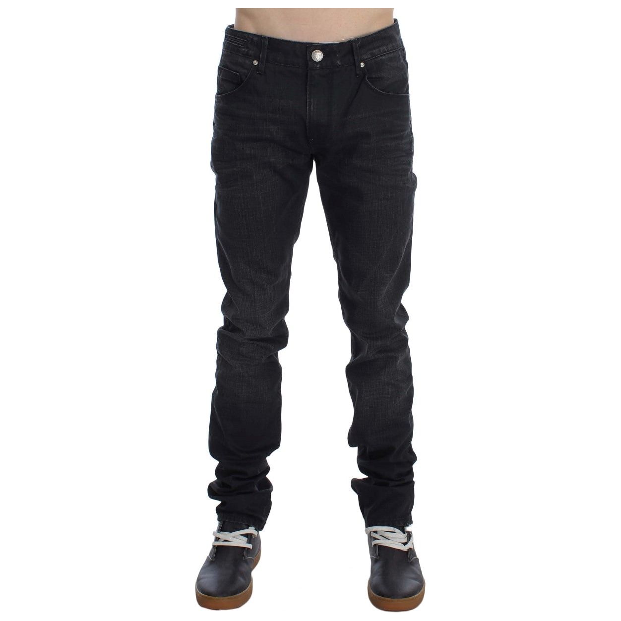 Acht Sleek Gray Slim Fit Italian Mens Jeans gray-cotton-skinny-slim-fit-jeans 298809-gray-cotton-skinny-slim-fit-jeans.jpg