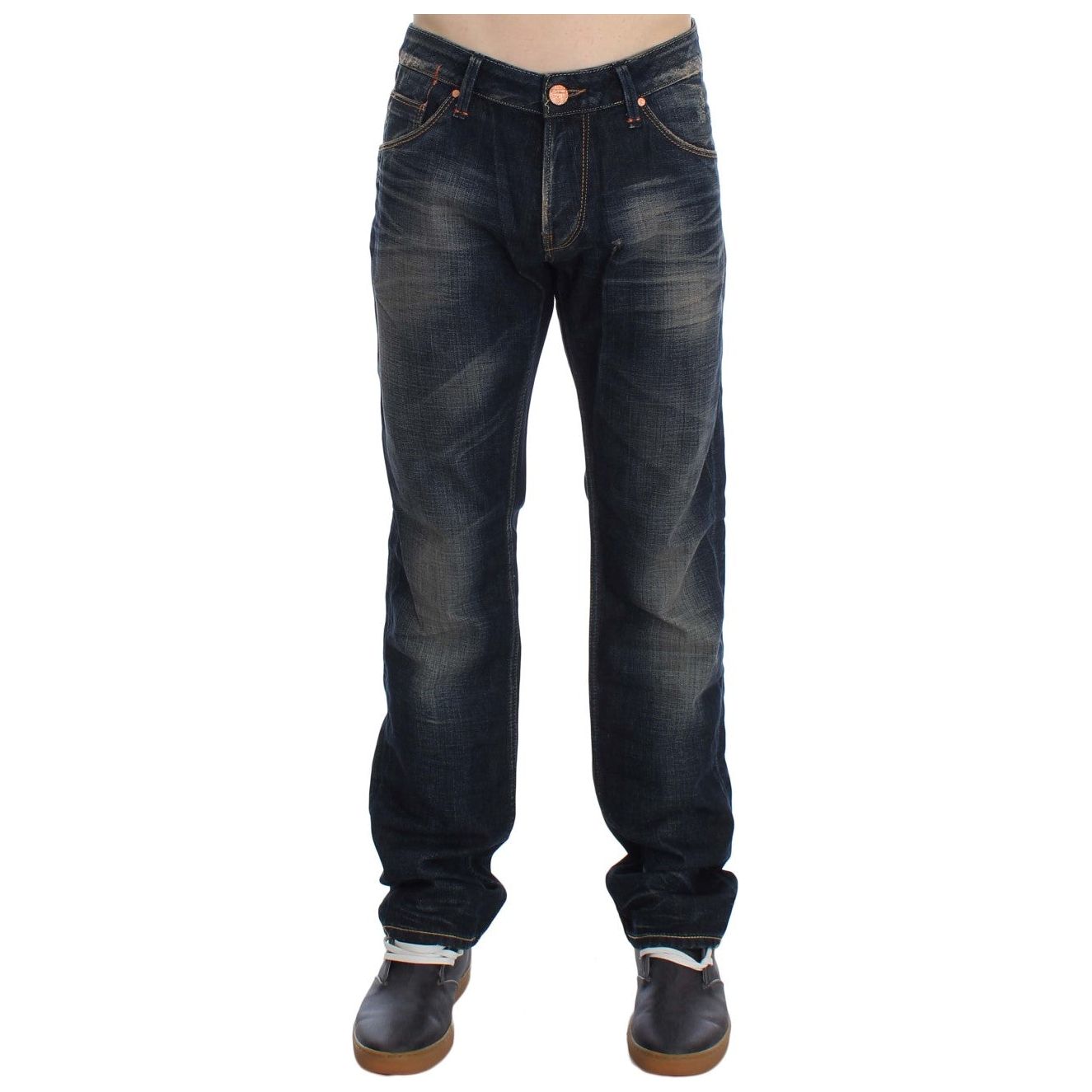 Acht Elegant Straight Fit Low Waist Men's Jeans blue-wash-straight-fit-low-waist-jeans 299234-blue-wash-straight-fit-low-waist-jeans-1.jpg