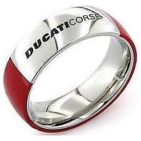 DUCATI JEWELS Mod. 31500584 - Anello / Ring – large – size 30 DESIGNER FASHION JEWELLERY DUCATI JEWELS