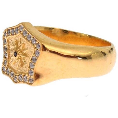 Nialaya Elegant Men's Gold Plated Silver Ring gold-plated-925-sterling-silver-ring Ring 324038-gold-plated-925-sterling-silver-ring-1.jpg