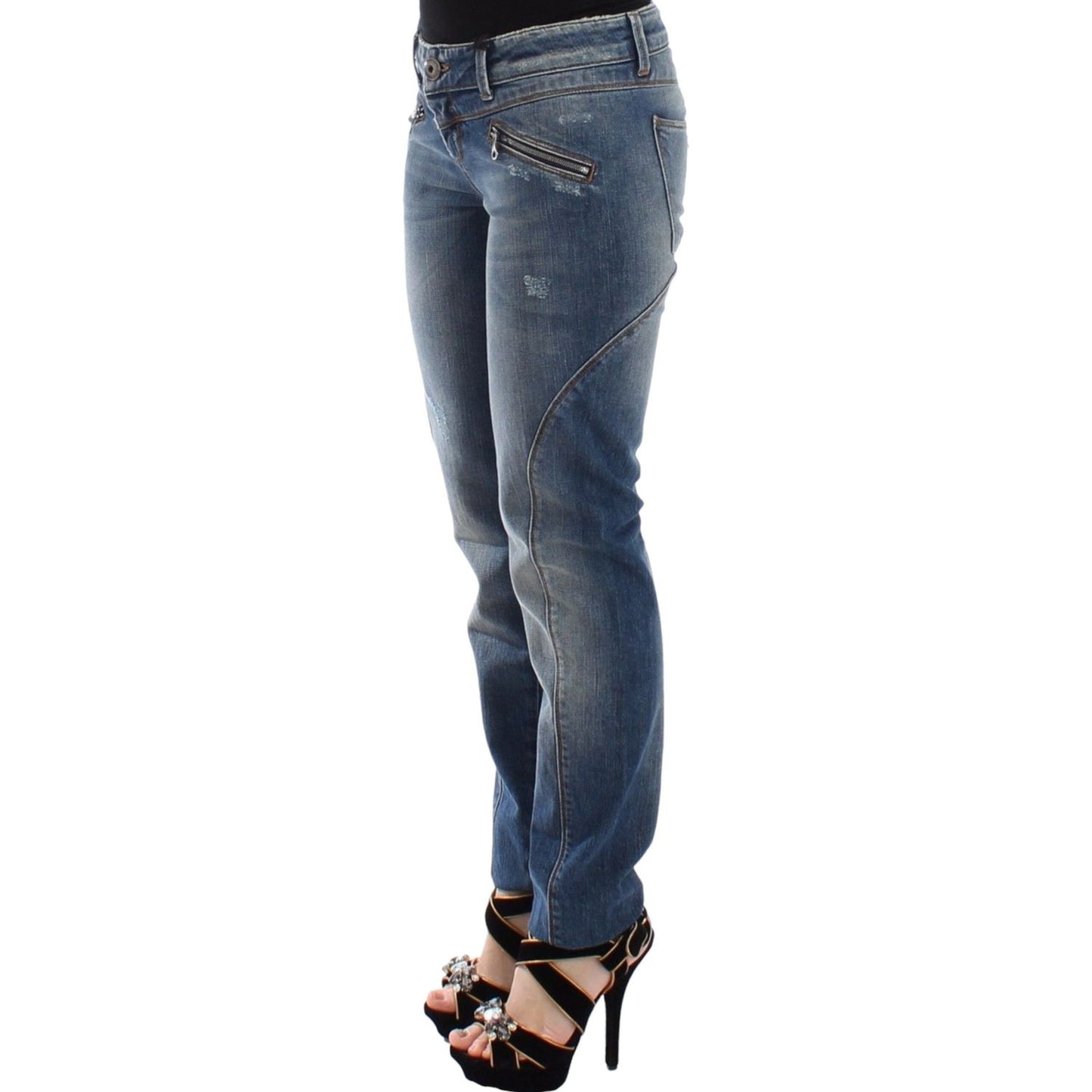 Ermanno Scervino Blue Slim Jeans Denim Pants Straight Stretch blue-slim-jeans-denim-pants-straight-stretch 36658-ermanno-scervino-blue-slim-jeans-denim-pants-straight-stretch-2-1-scaled-19cbe39e-c98.jpg