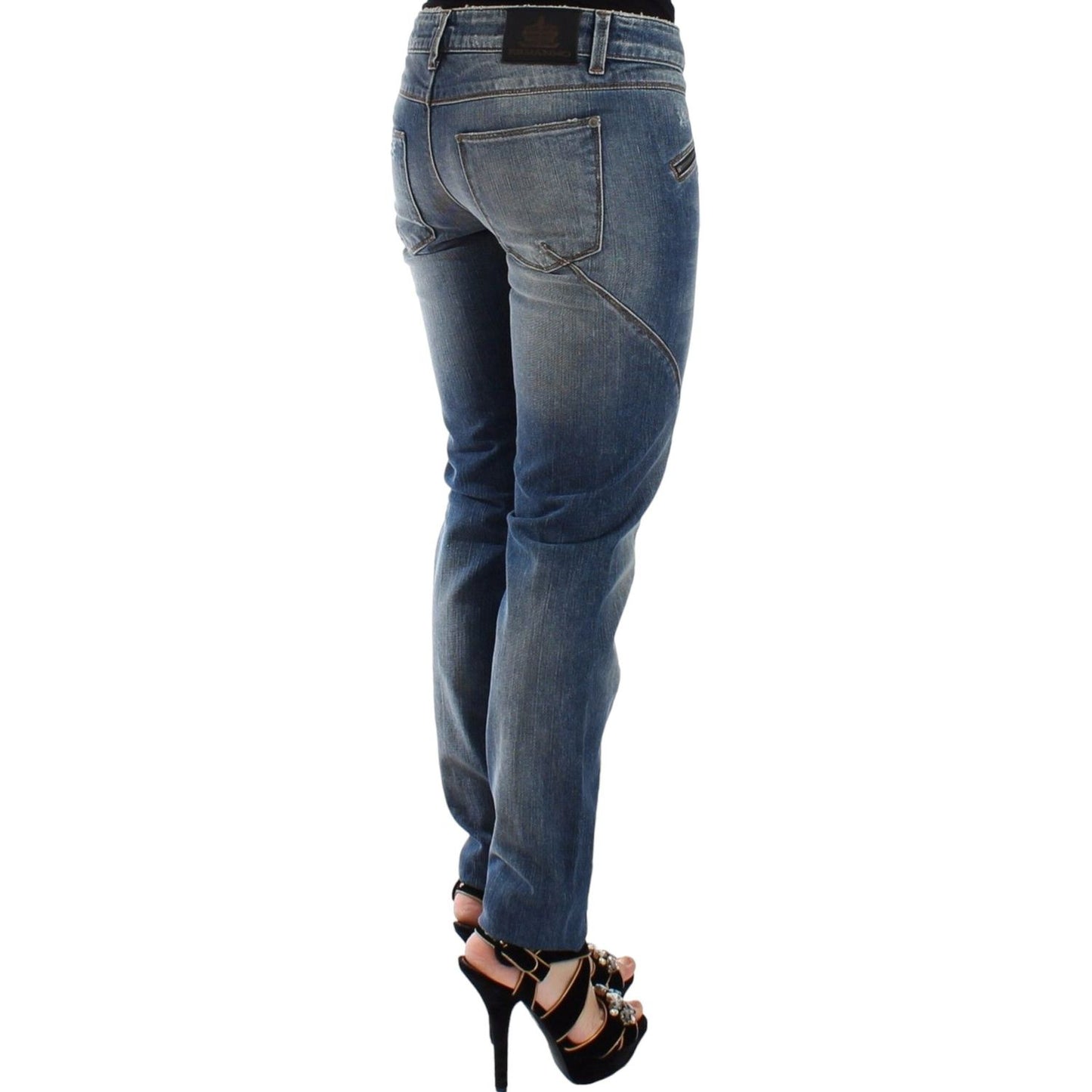 Ermanno Scervino Blue Slim Jeans Denim Pants Straight Stretch blue-slim-jeans-denim-pants-straight-stretch 36658-ermanno-scervino-blue-slim-jeans-denim-pants-straight-stretch-2-3-scaled-c32e65b0-da1.jpg