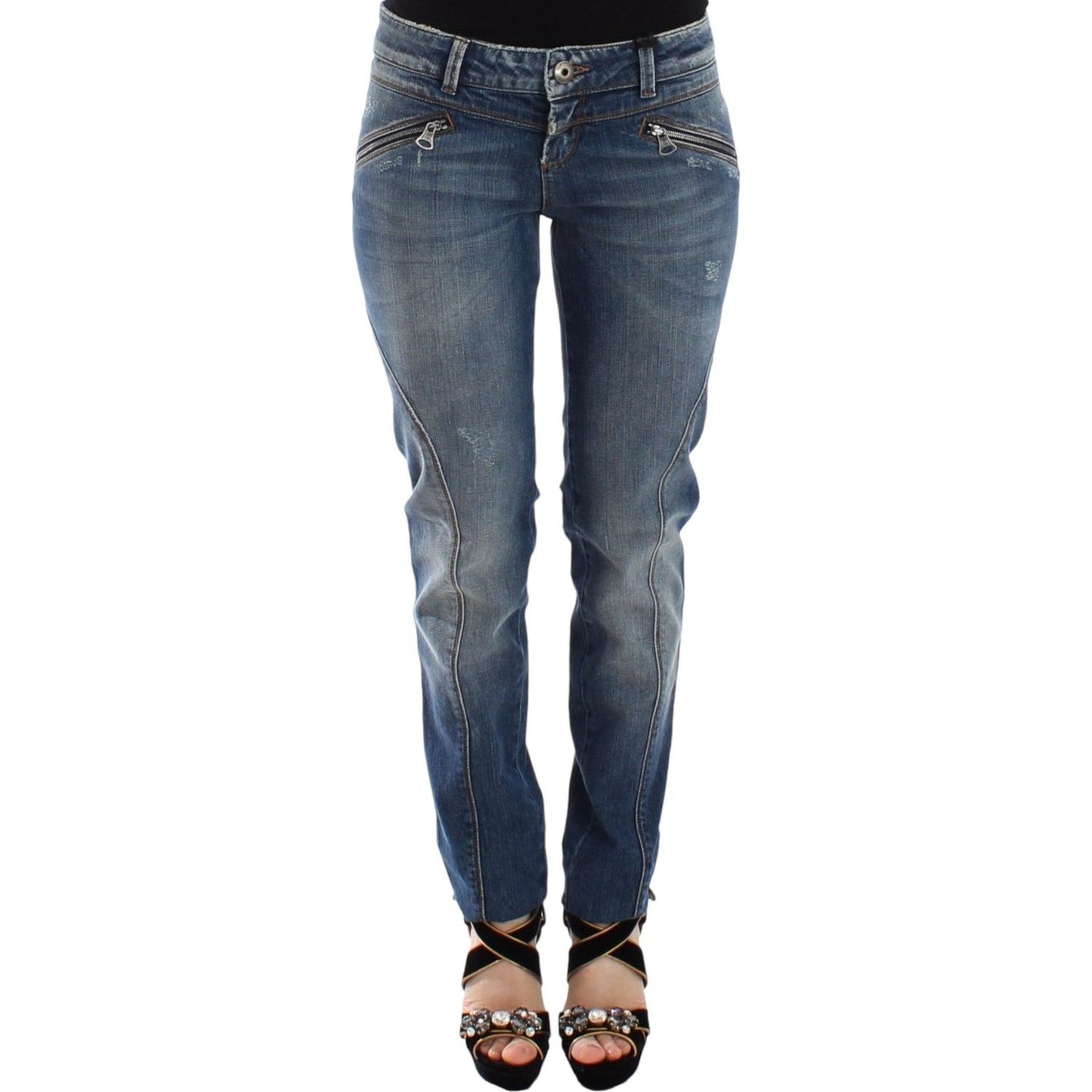 Ermanno Scervino Blue Slim Jeans Denim Pants Straight Stretch blue-slim-jeans-denim-pants-straight-stretch 36658-ermanno-scervino-blue-slim-jeans-denim-pants-straight-stretch-2-scaled-129bfe32-532.jpg