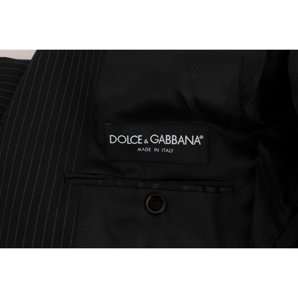 Dolce & Gabbana Elegant Gray Striped Wool Silk Men's 3-Piece Suit gray-double-breasted-3-piece-suit Suit 460447-gray-double-breasted-3-piece-suit-9.jpg