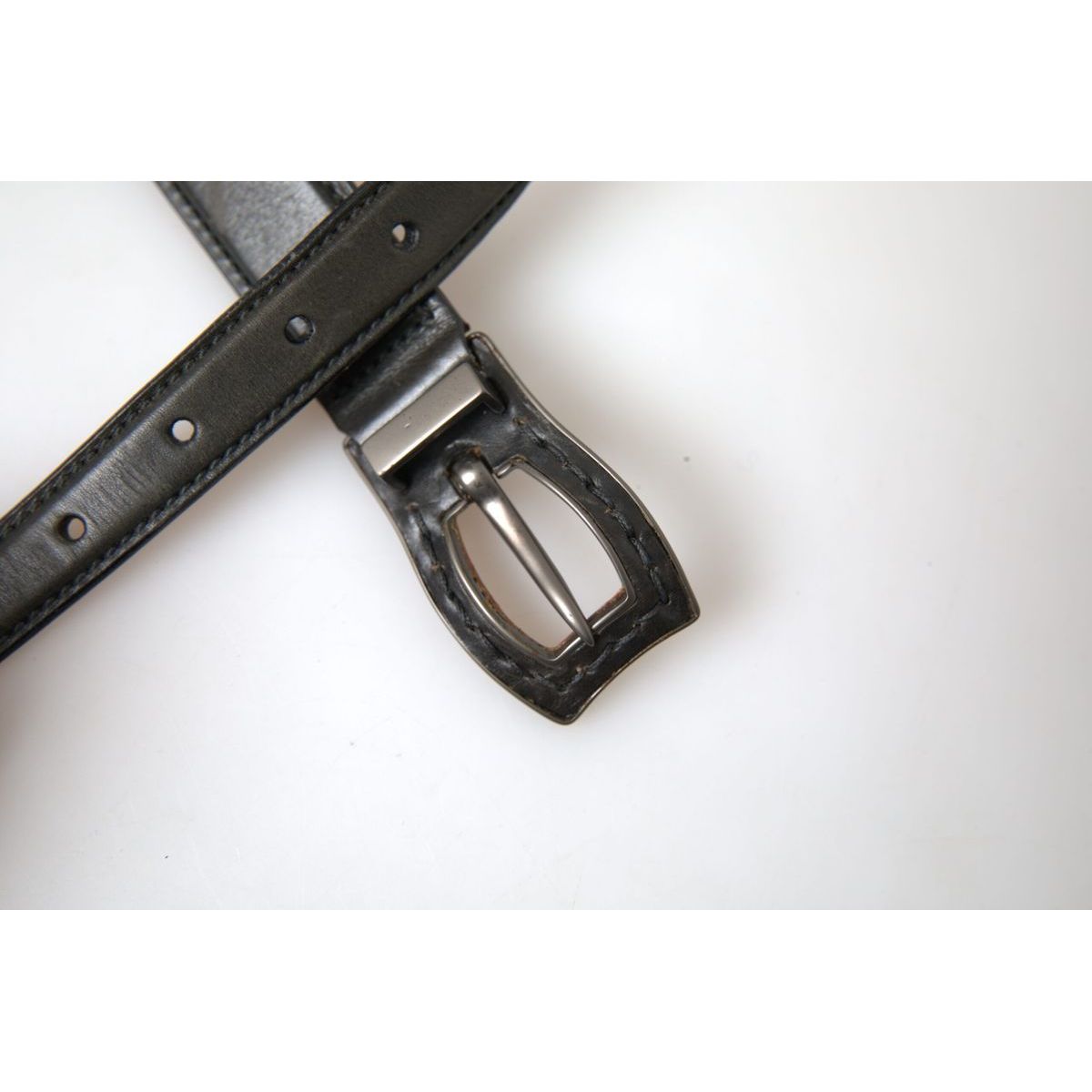 Exquisite Italian Leather Belt with Metal Buckle Ermanno Scervino