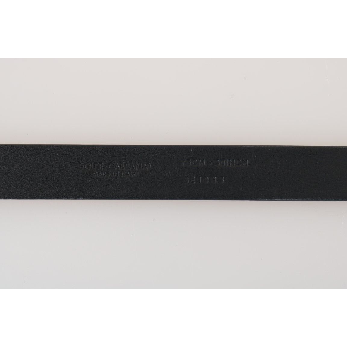 Dolce & Gabbana Elegant Chevron Leather Waist Belt black-white-chevron-pattern-leather-belt Belt 496158-black-white-chevron-pattern-leather-belt-3.jpg