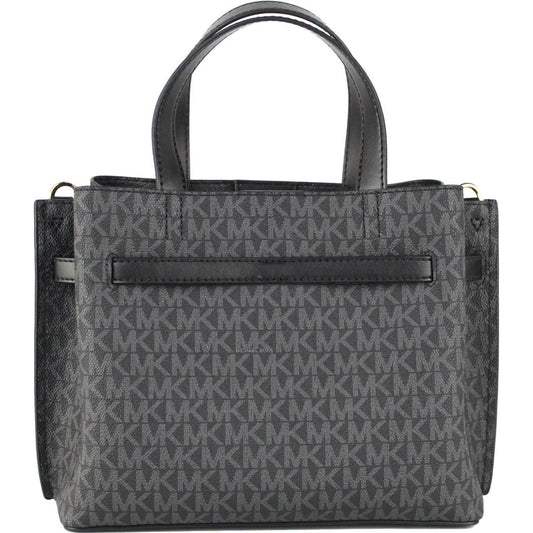 Michael Kors Emilia Small Black Signature PVC Satchel Crossbody Handbag Purse emilia-small-black-signature-pvc-satchel-crossbody-handbag-purse 64874-B-scaled-5e79bb1f-8a3.jpg