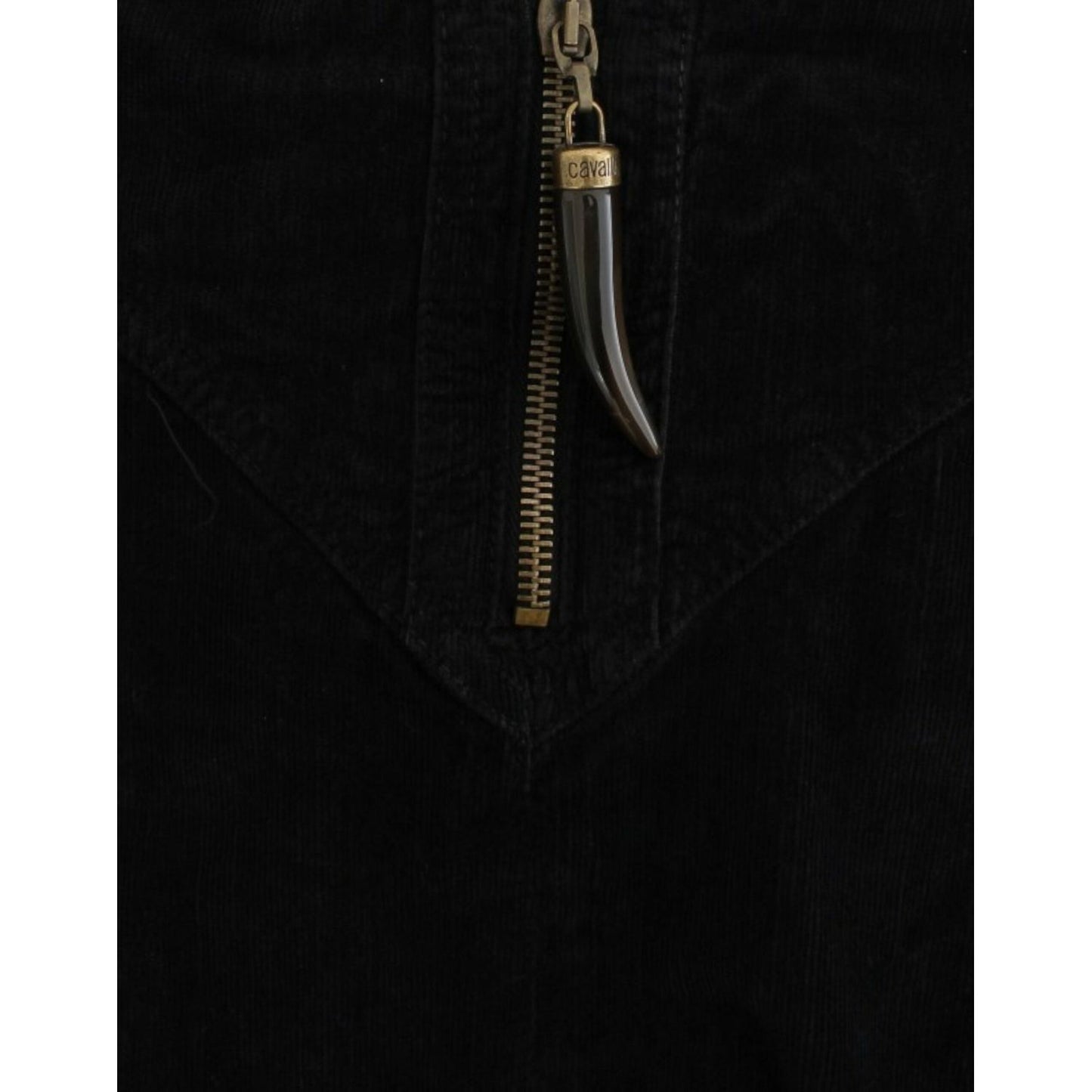 Cavalli Elegant Black Pencil Skirt for Sophisticated Style black-corduroy-pencil-skirt 9195-black-corduroy-pencil-skirt-4-scaled-1d2938c2-4b8.jpg
