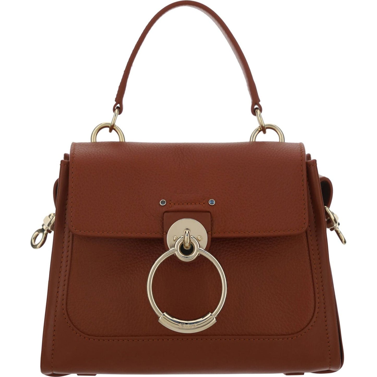 Chloé Elegant Sepia Brown Calfskin Shoulder Handbag brown-calf-leather-tess-handbag 91E342DA-5EF1-4423-8B1E-65B793F67318-scaled-0d7f6198-699.jpg