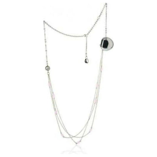 BREIL JEWELS BLOOM Collection Mod. CUORE - Agata / Pink Agathe 35cm DESIGNER FASHION JEWELLERY