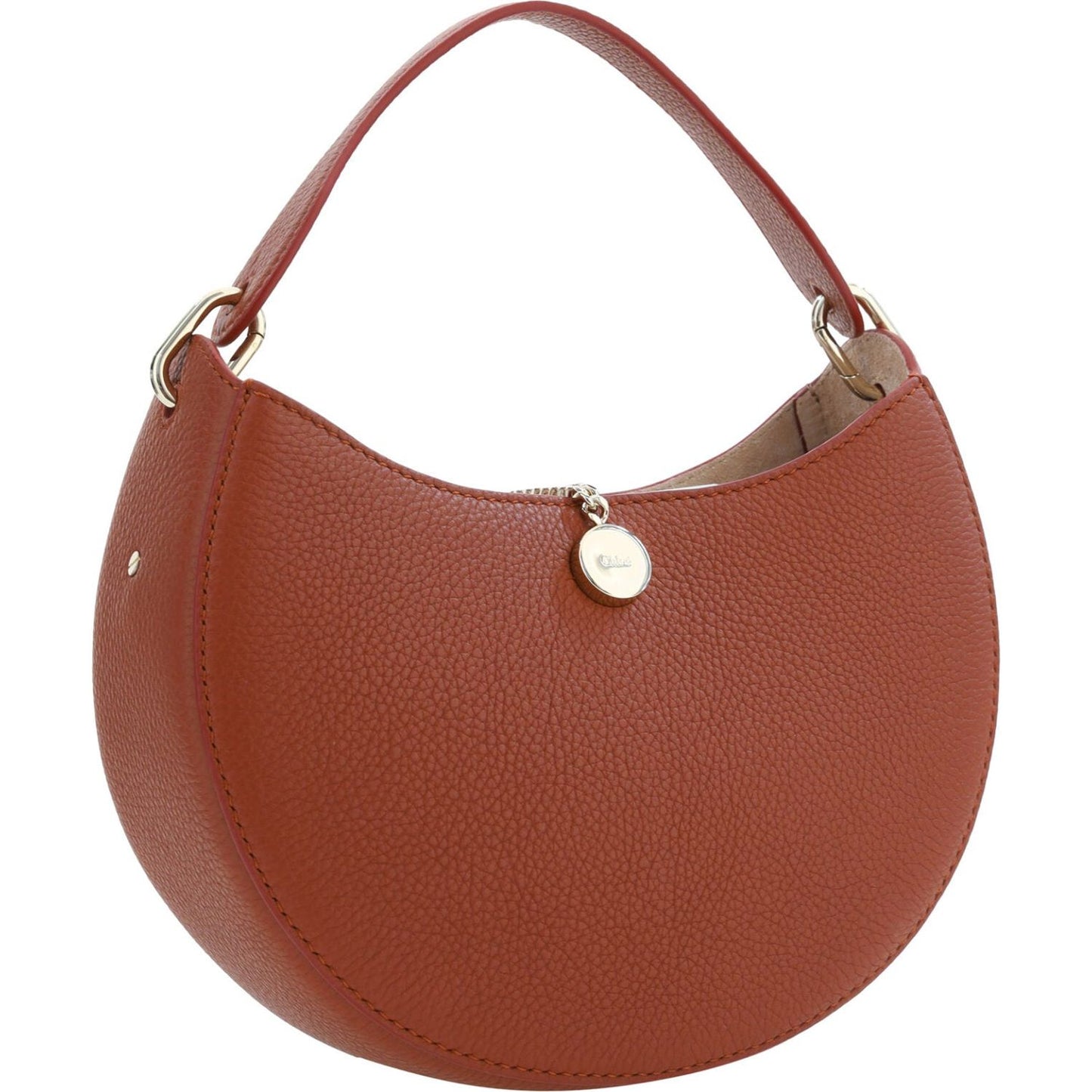 Chloé Sepia Brown Small Arlène Leather Shoulder Bag brown-leather-small-arlene-shoulder-bag C25332B3-32E1-4554-B3E9-06F8821C2276-scaled-e4e72619-88a.jpg