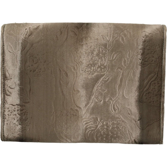 Dolce & Gabbana Beige Velvet Croco-Print Leather Briefcase Clutch beige-velvet-floral-leather-men-document-briefcase Clutch IMG_0210-2-b438bf5a-325.jpg