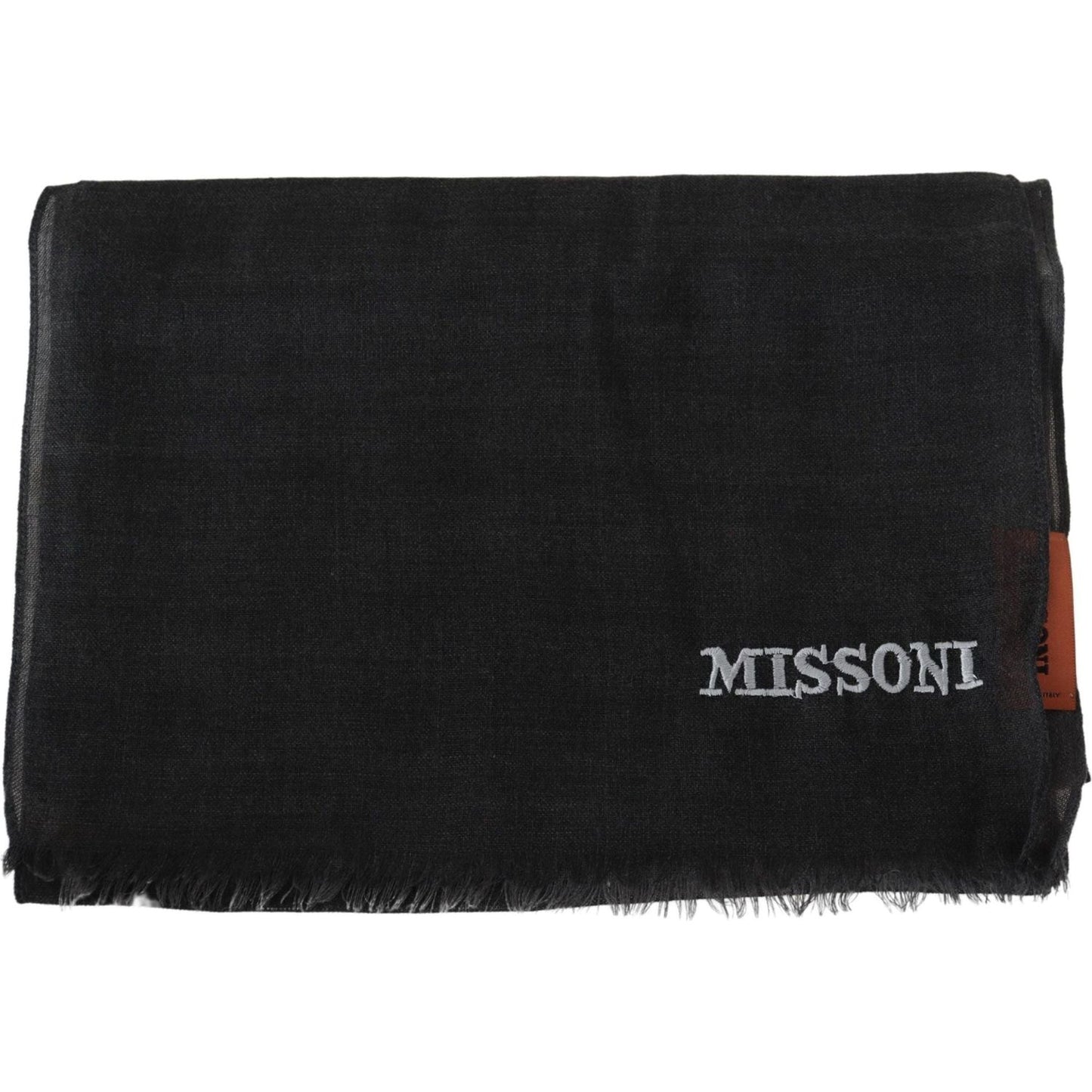 Sumptuous Wool Scarf with Fringes Missoni