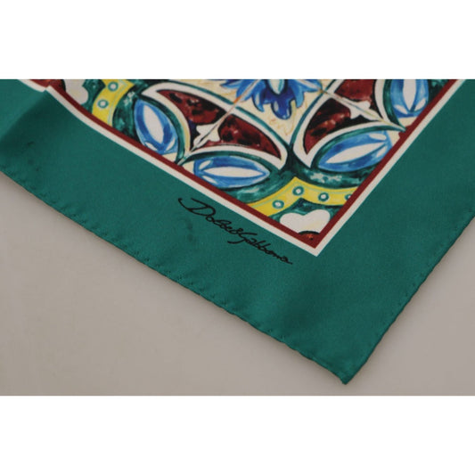 Elegant Silk Square Men's Scarf