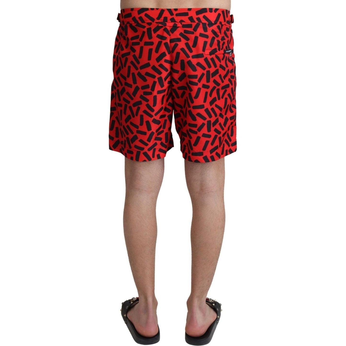 Dolce & GabbanaChic Red Swim Trunks Boxer ShortsMcRichard Designer Brands£269.00
