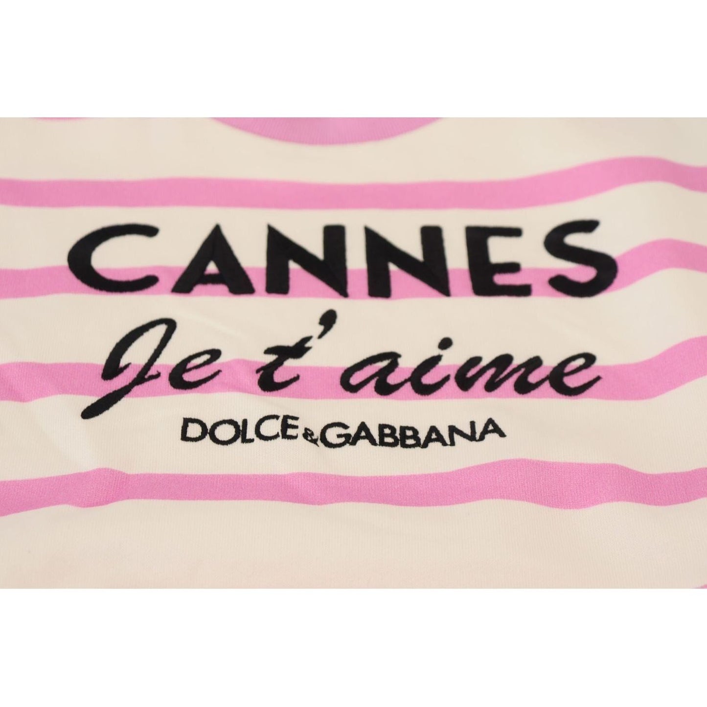 Dolce & GabbanaExclusive Striped Cotton Crew Neck TeeMcRichard Designer Brands£319.00
