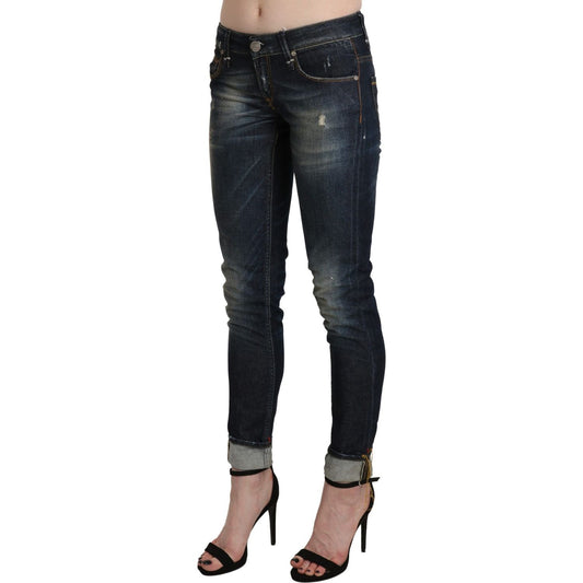 Acht Chic Dark Blue Skinny Cropped Jeans blue-washed-low-waist-skinny-cropped-denim-pant-1 Jeans & Pants IMG_1478-scaled-2e921983-73e.jpg
