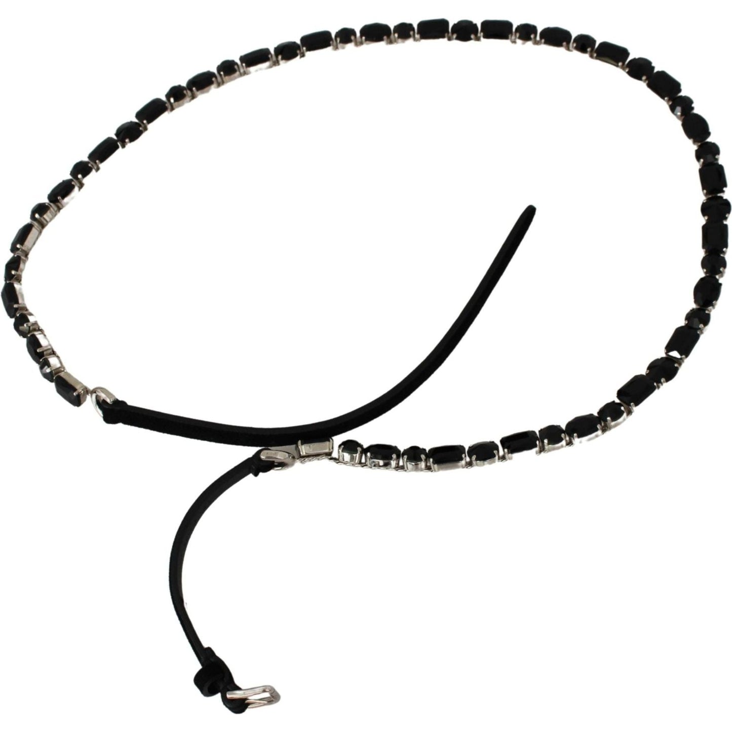 Dolce & Gabbana Luxurious Black Crystal-Embellished Leather Belt black-leather-crystals-waist-belt IMG_1579-97fd5f37-b9b.jpg