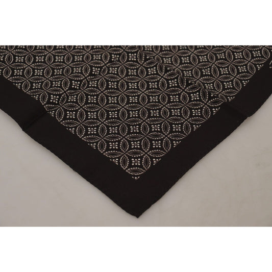 Elegant Square Silk Men's Scarf