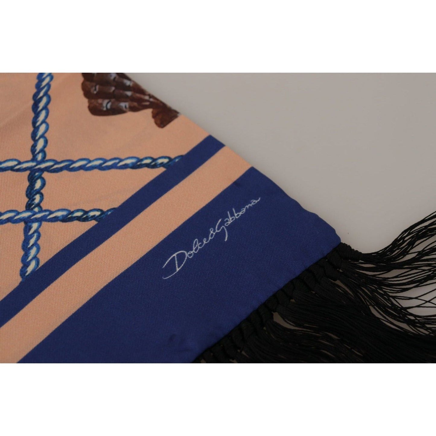 Elegant Silk Men's Scarf Wrap - Multicolor Luxury Accessory