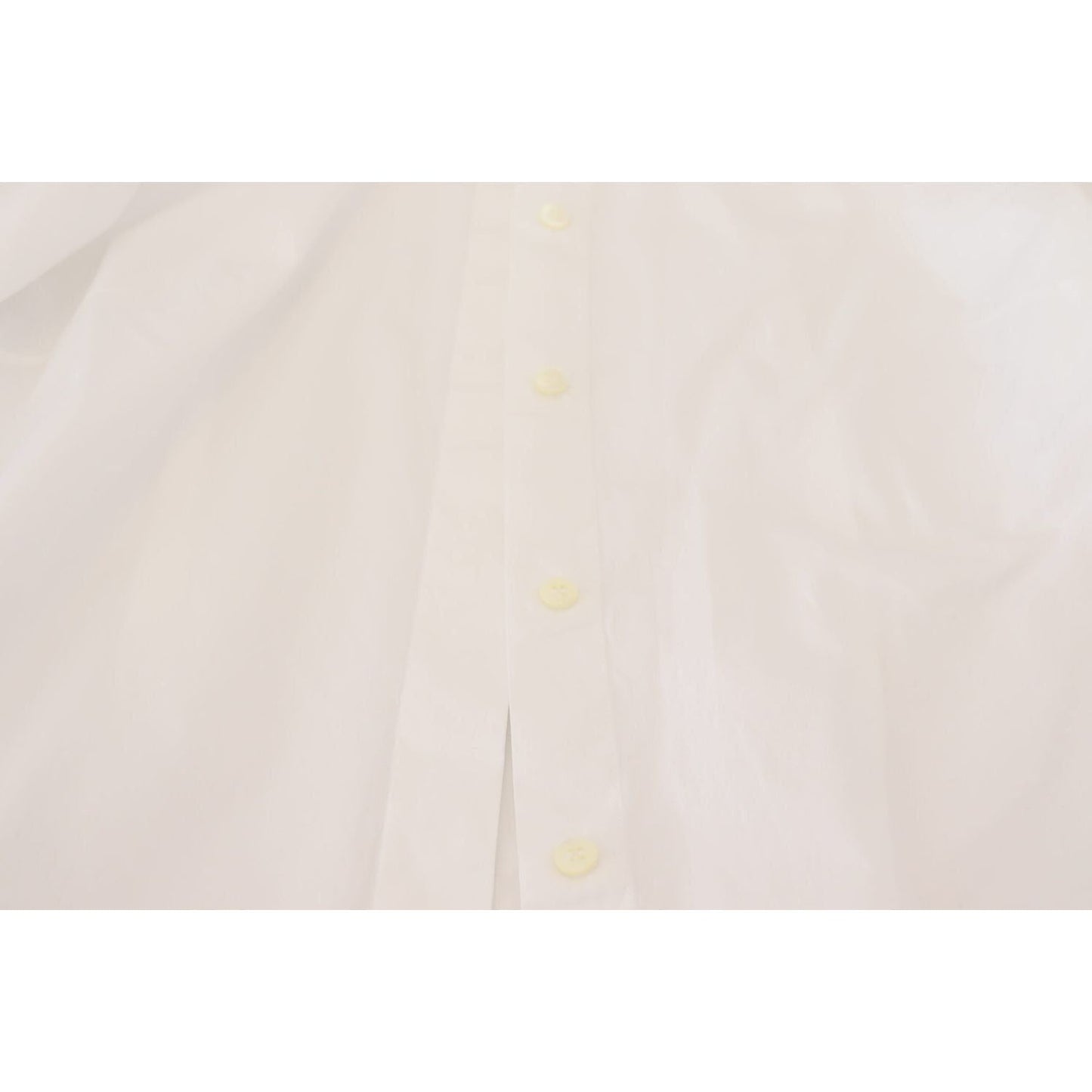 Dolce & GabbanaElegant White Cotton Button-Up TopMcRichard Designer Brands£249.00