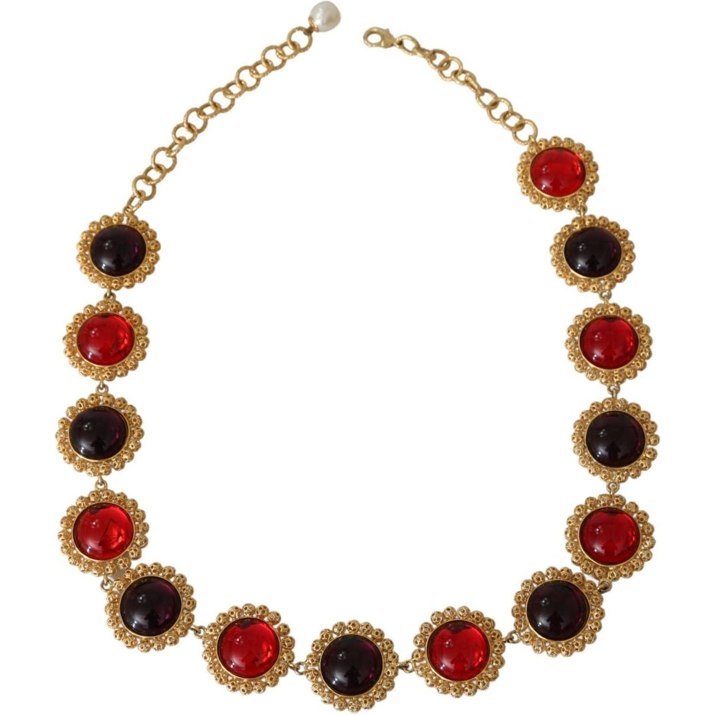 Necklace Elegant Crystal Charm Statement Necklace Dolce & Gabbana