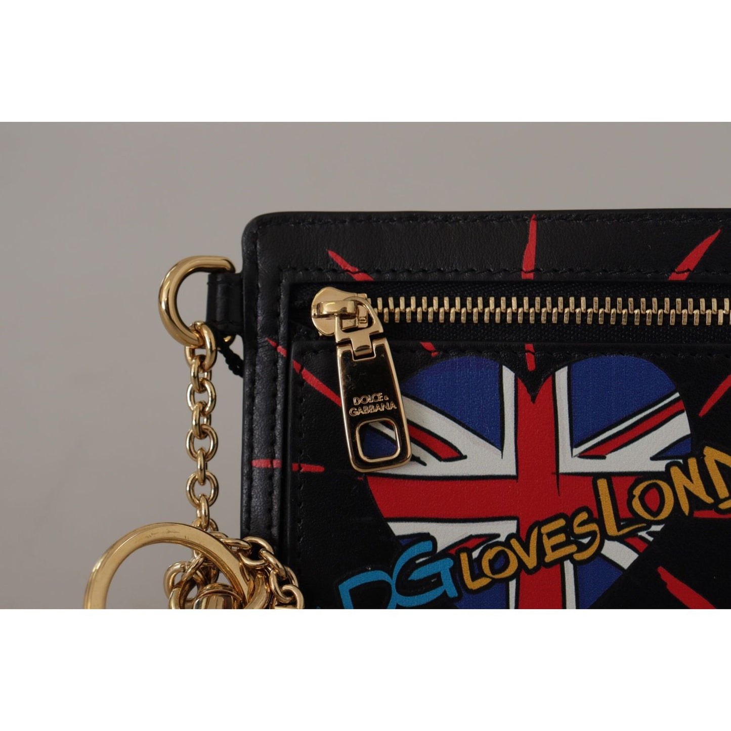 Dolce & GabbanaElegant Leather Coin Wallet With KeyringMcRichard Designer Brands£299.00