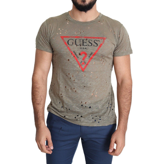 Guess Chic Brown Cotton Stretch Tee brown-cotton-stretch-logo-print-men-casual-perforated-t-shirt-3 IMG_4285-scaled-bfd3ac85-7c4.jpg