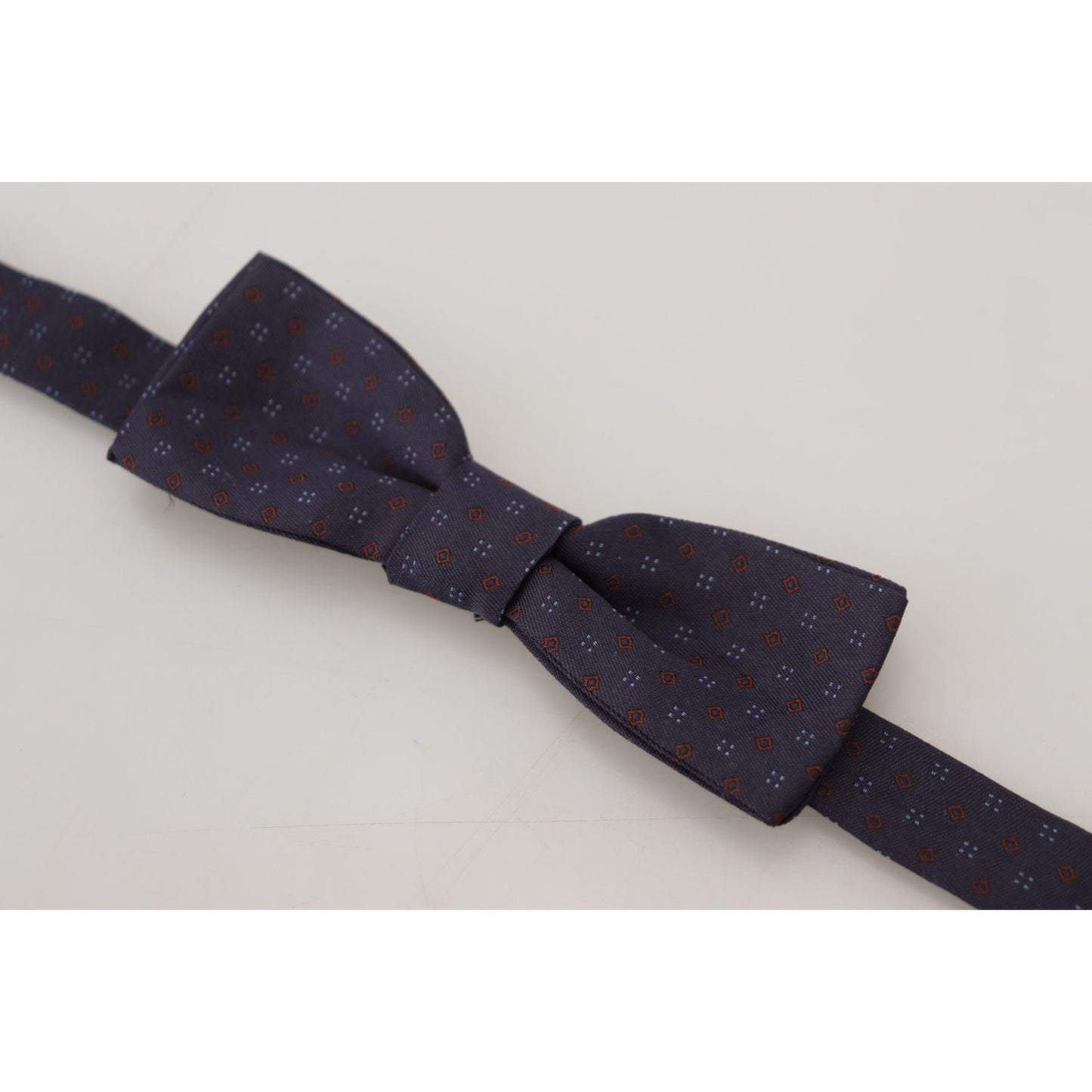Elegant Silk Patterned Bow Tie Dolce & Gabbana