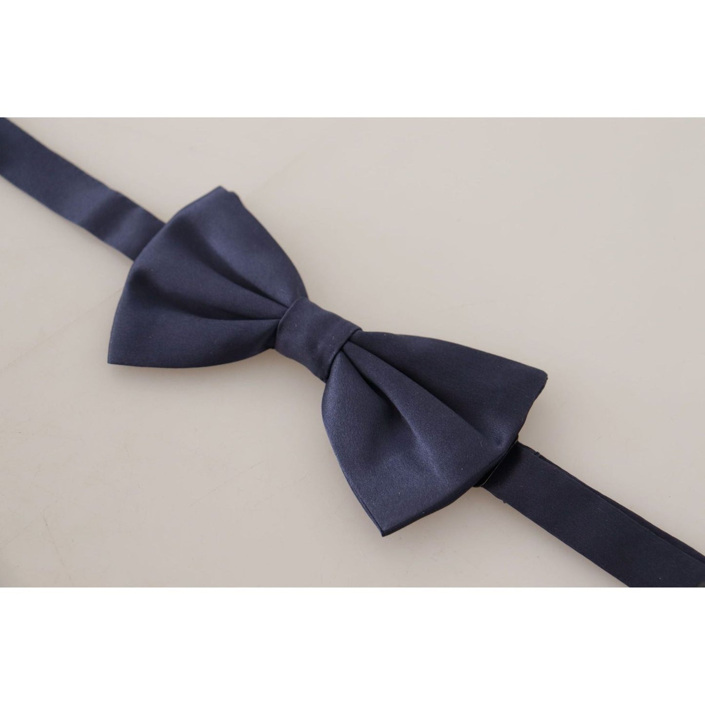 Stunning Silk Blue Bow Tie Dolce & Gabbana