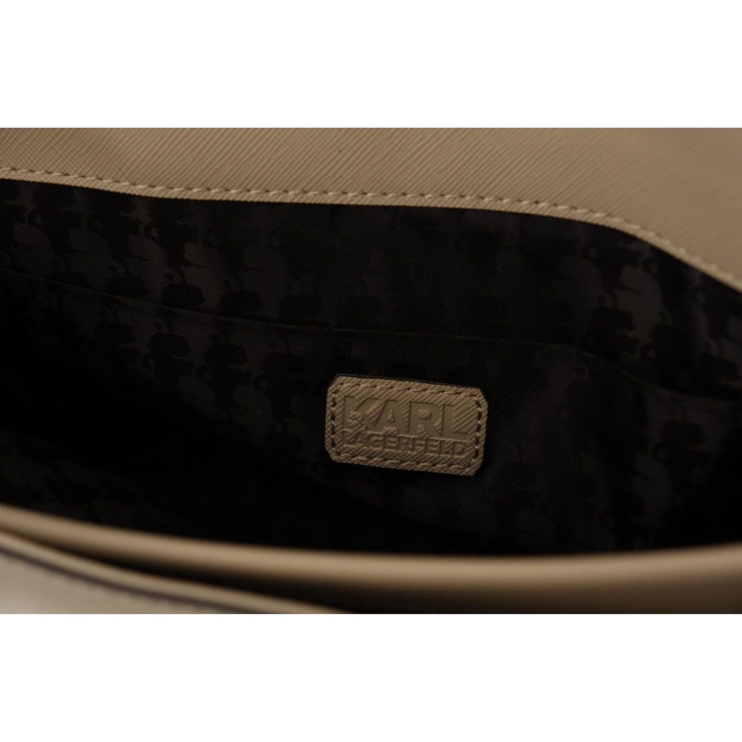 Karl Lagerfeld Chic Sage Shoulder Bag with Dual Straps sage-polyurethane-shoulder-bag IMG_7356-scaled-931e81ea-ac3.jpg