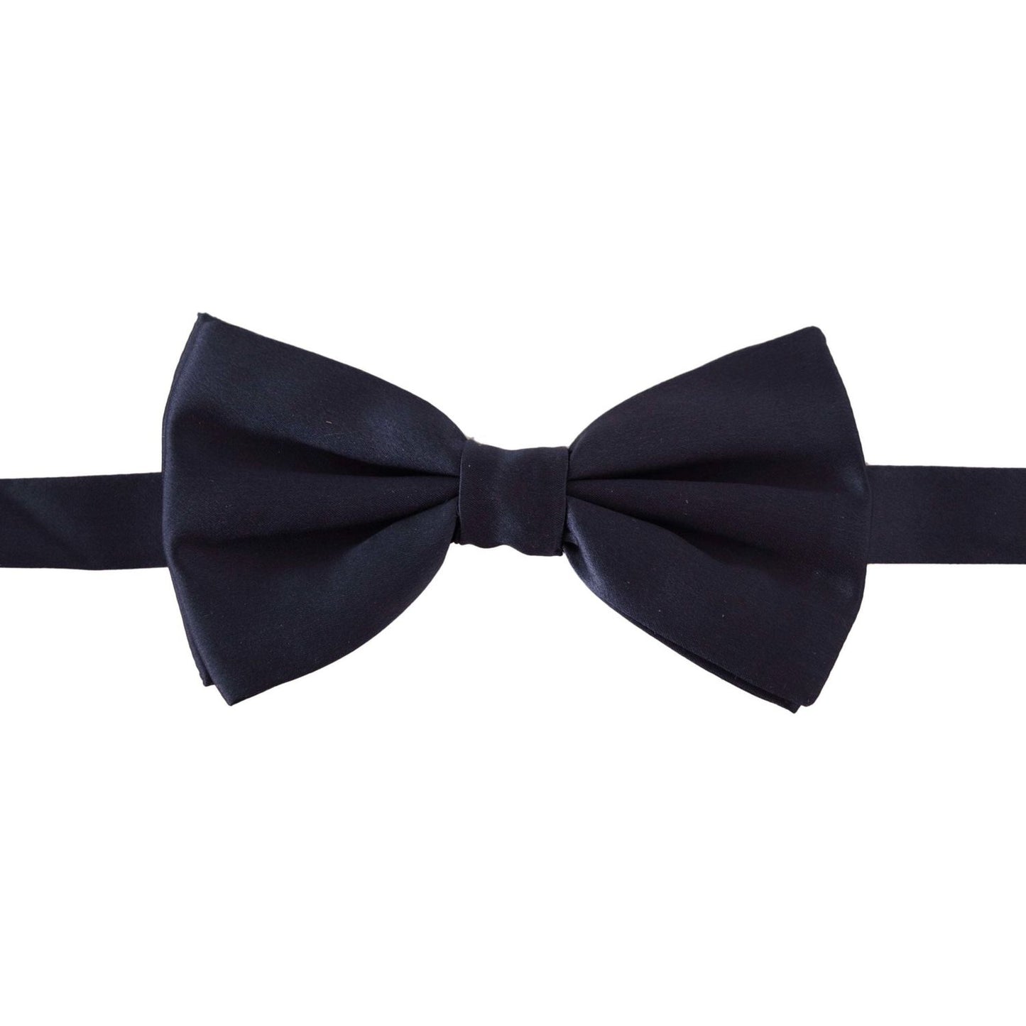 Elegant Sapphire Silk Bow Tie Dolce & Gabbana